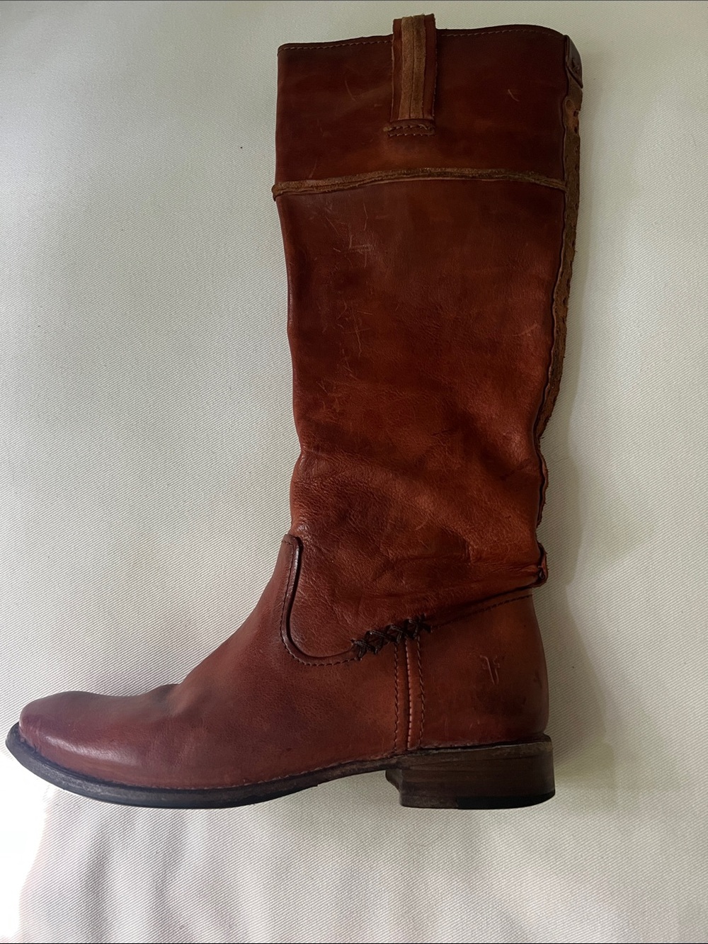 Frye Women’s Shirley Artisan tall boots in Whiskey